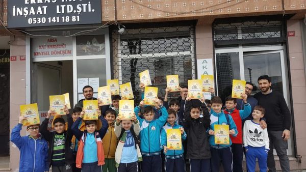 Akasya yayınevinde öğrenci kardeşlerimizle buluştuk.