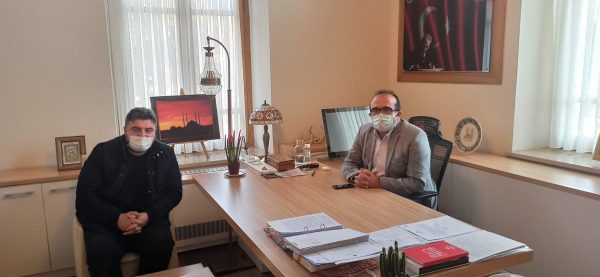EDİRNE VAKIFLAR BÖLGE MÜDÜRÜ’NE ZİYARET