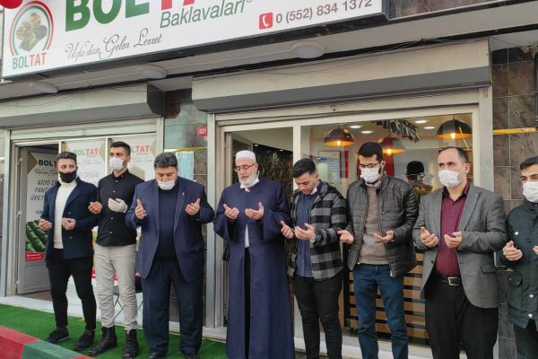 Boltat’ın açılışına katıldık.