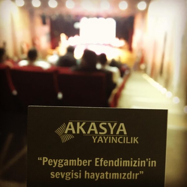 Kapaklı da Mevlidi Nebiy programında Akasya yayıncılık standı.