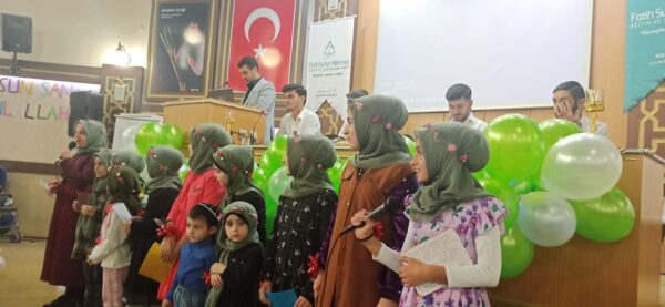 FSM vakfımızın İnegöl temsilciliği Mevlidi NEBİY programına iştirak ettik.