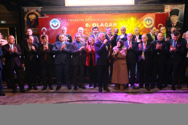 Trabzon dernekler federasyonun yeni yapılan seçimleri…